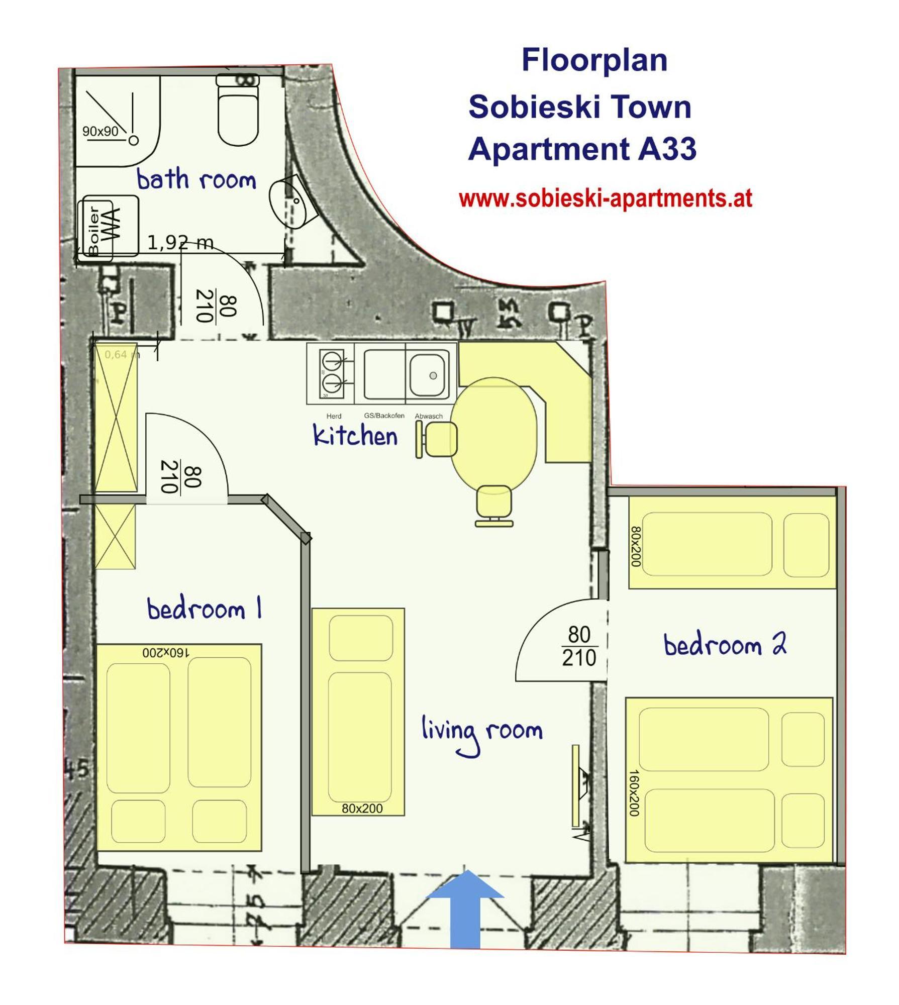 Sobieski Town Apartments Vienna Room photo